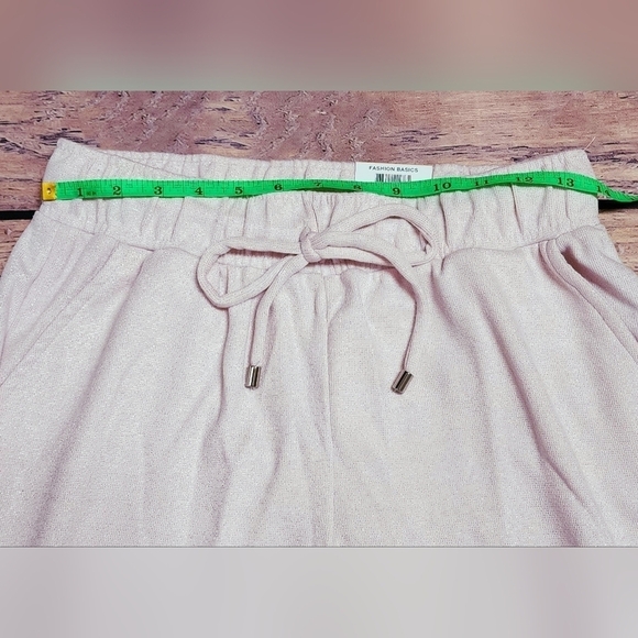 INC Shimmering High Rise Joggers Pink Size Small - New With Tags - Picture 3 of 5